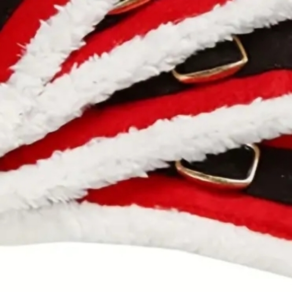 4pcs Christmas Buckle Santa Belt. Napkin Holders. NEW NWT. - Picture 6 of 11